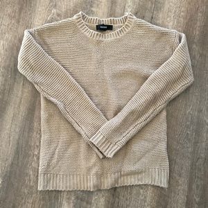 F21 WAFFLE KNIT SWEATER